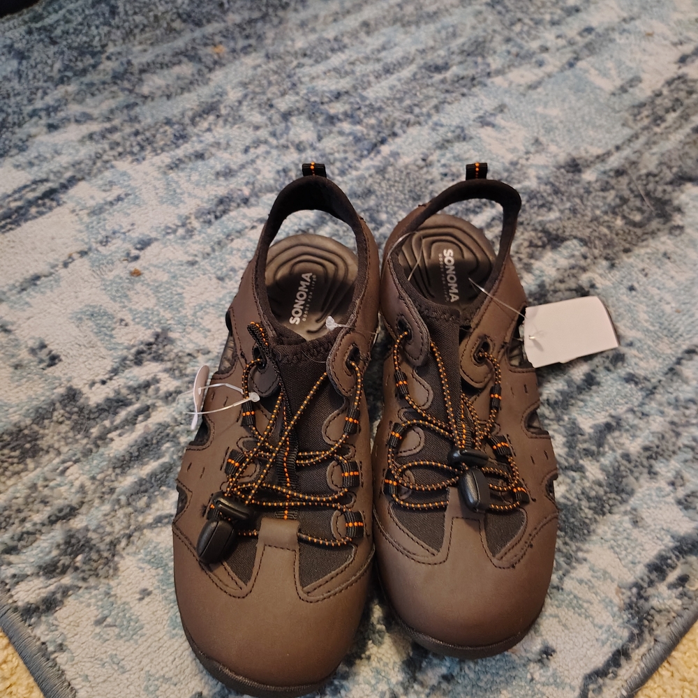 Sonoma Brown Outdoor Adventure Sandals Boys 3‎
